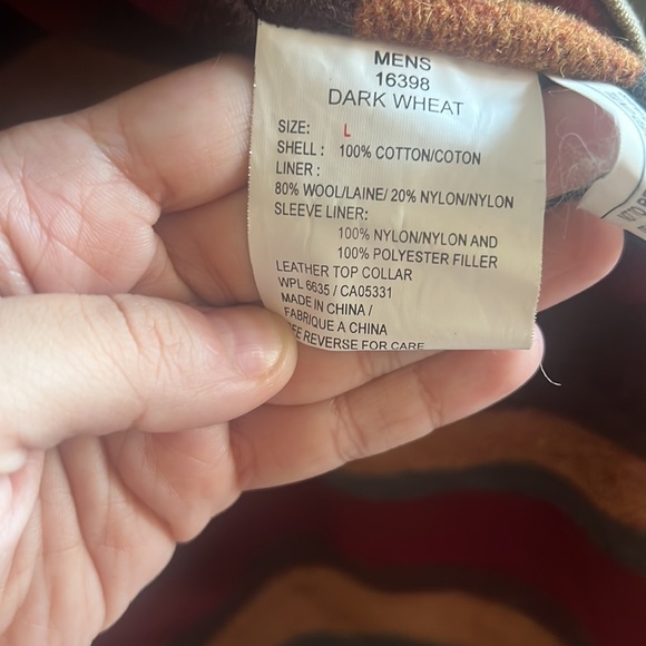 Vintage Woolrich Canvas Aztec Western Lined - Picture 5 of 11